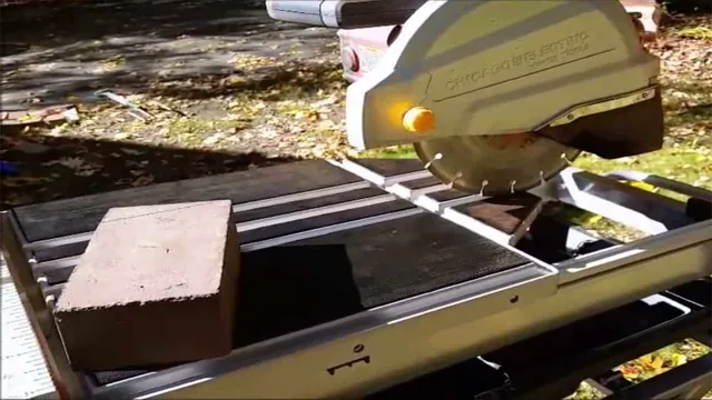 Can a Tile Saw Cut Brick? Learn How to Cut Brick with a Tile Saw