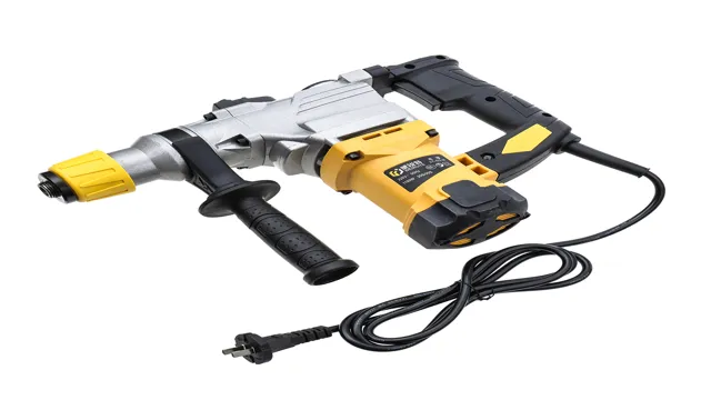 can hammer drill break concrete