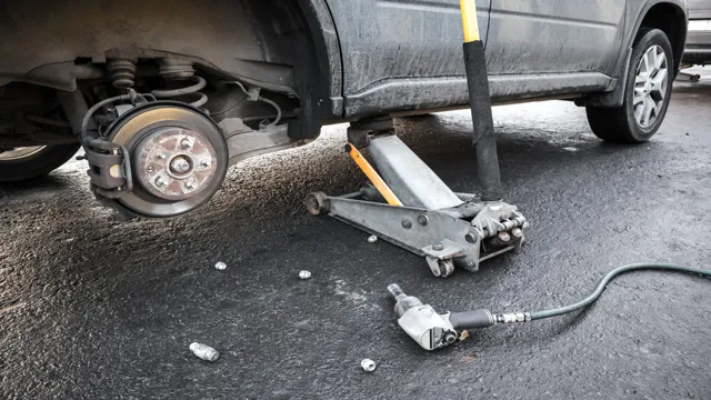 can you start a car on jack stands