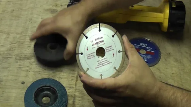 can you use an angle grinder to remove grout