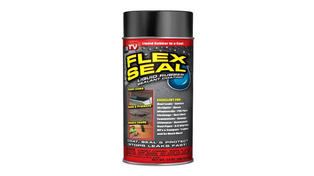 can you use flex seal in a paint sprayer