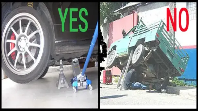 can you use jack stands on a slope 1 can you use jack stands on a slope
