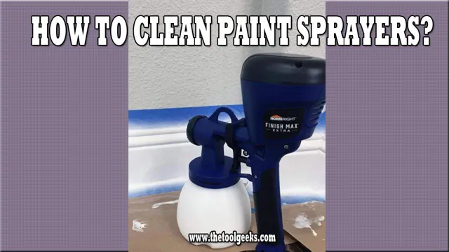 do i have to clean paint sprayer between coats