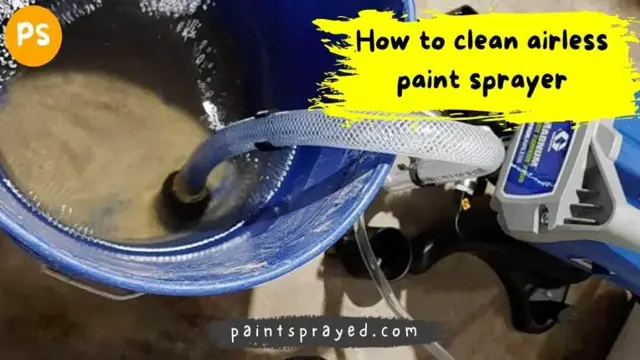 how to clean airless paint sprayer after using stain 1 how to clean airless paint sprayer after using stain