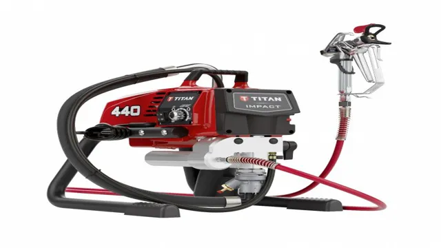 how to clean titan 440 paint sprayer