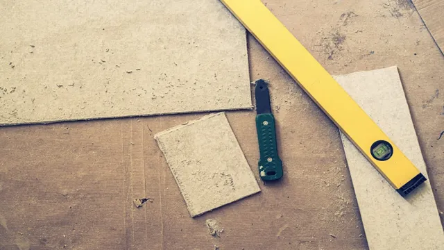 how to cut cement board with utility knife