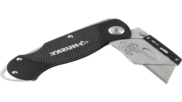 how to fold a husky utility knife 1 how to fold a husky utility knife
