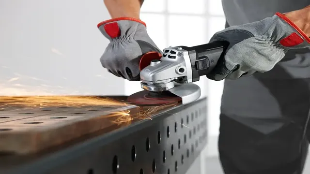 how to operate angle grinder