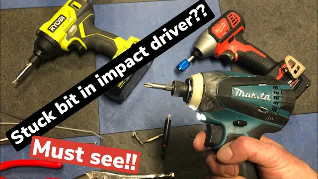 how to remove drill bit from ryobi impact driver