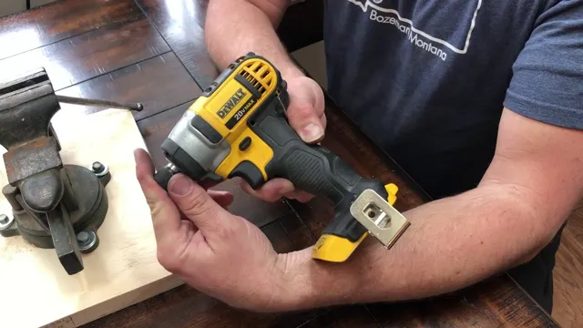 how to remove stuck drill bit from impact driver how to remove stuck drill bit from impact driver