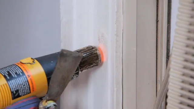 How to Strip Paint with a Heat Gun – A Step-by-Step Guide to Effortlessly Removing Paint from Surfaces