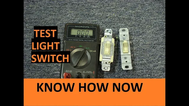 how to test light switch with voltage tester 1 how to test light switch with voltage tester