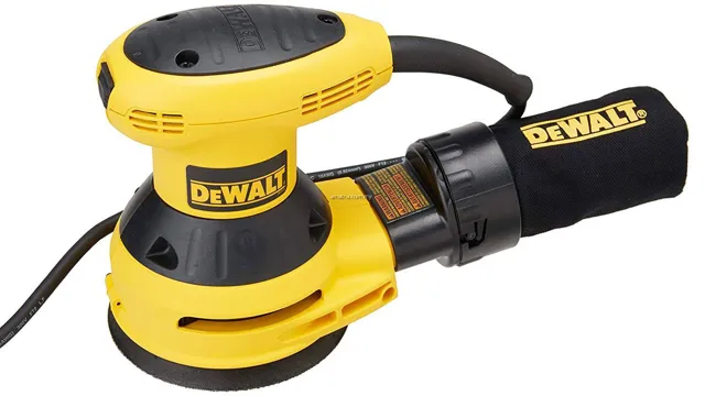 How to Use a DeWalt Orbital Sander: Tips and Tricks for Maximum Performance
