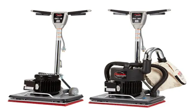 how to use a square floor sander