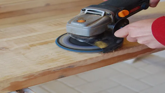 how to use angle grinder for sanding wood 1 how to use angle grinder for sanding wood