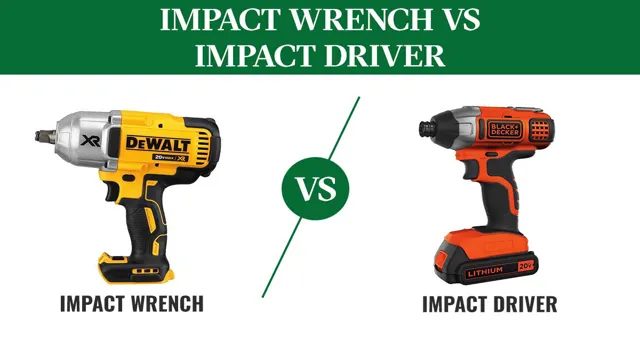 is impact wrench and impact driver the same