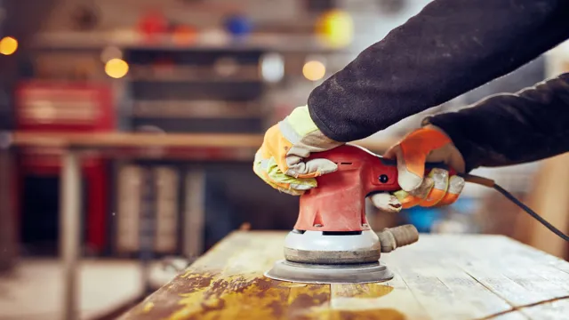 when to use orbital sander